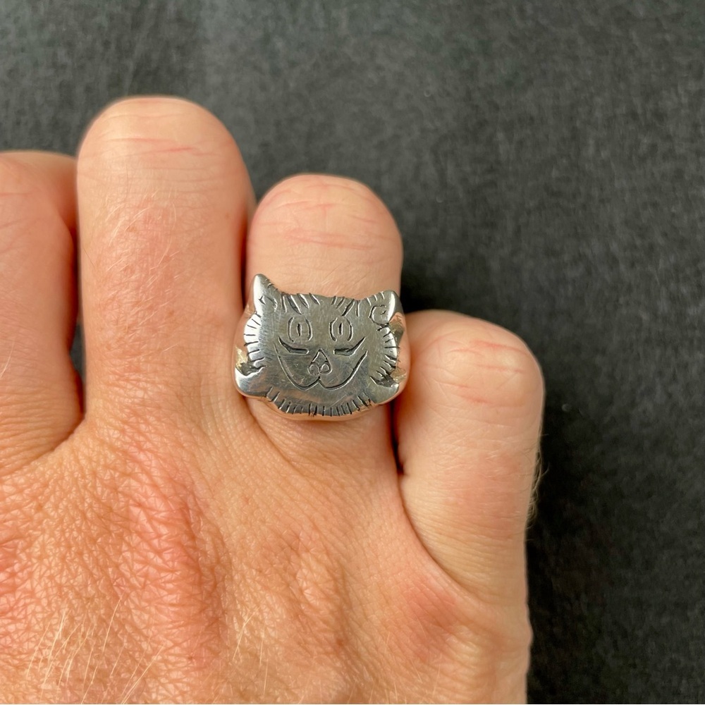Silver cat Ring rat Betty - Picture 2 of 3